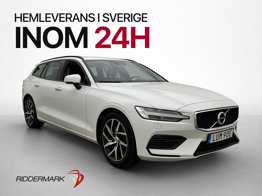 Volvo V60 T8 Recharge AWD Advanced VOC Värm CarPlay Dragkrok