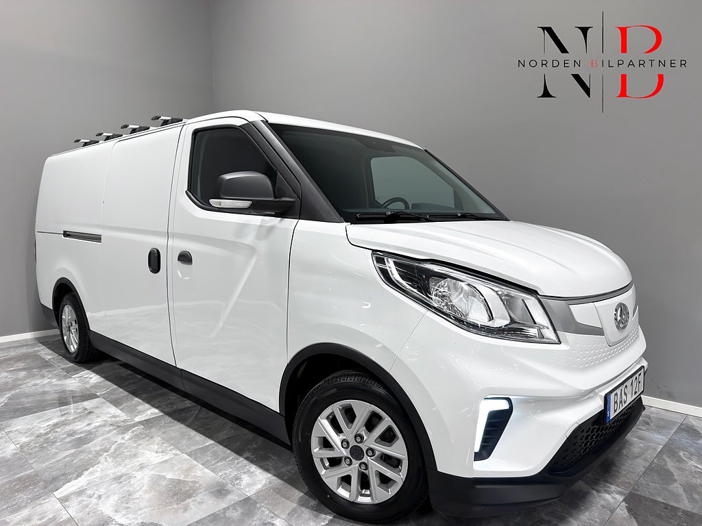 Maxus e-Deliver 3 LWB 50.2 kWh/Kamera/Drag/Inrett skåp/Värmare/MOMS