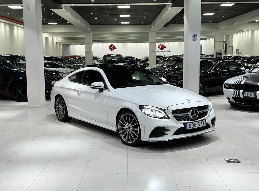 Mercedes-Benz C 220d/4M/Coupé/AMGSPORT/PANO/BURMESTER/COKPIT