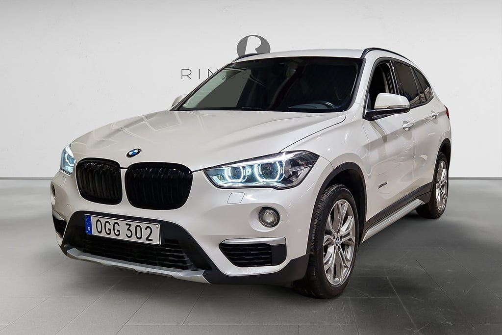 BMW X1 xDrive18d 150HK AUT SPORTLINE 0.43L/MIL NYSERV 15500MIL