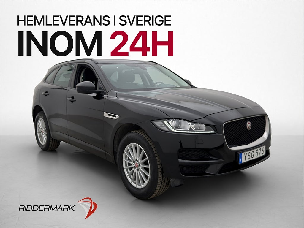 Jaguar F-Pace 20d AWD 180hk Keyless P-Sensorer 2-Zons