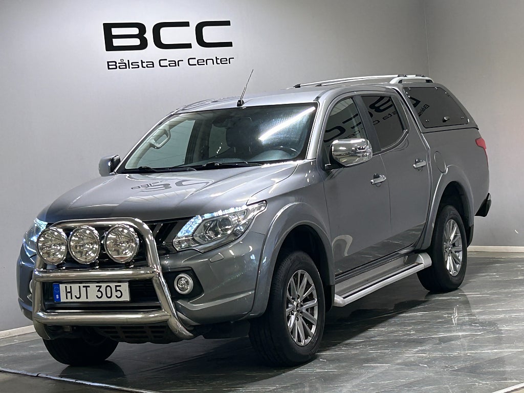 Mitsubishi L200 Dubbelhytt 2.4 DI-D 4WD MOMS Värmare Kamera Dragkrok 