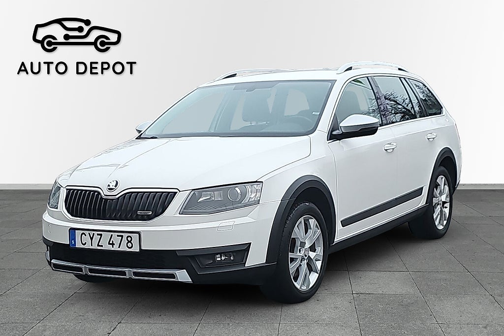 Skoda Octavia Scout 2.0 TDI 4x4  Dragpaket, Värmare