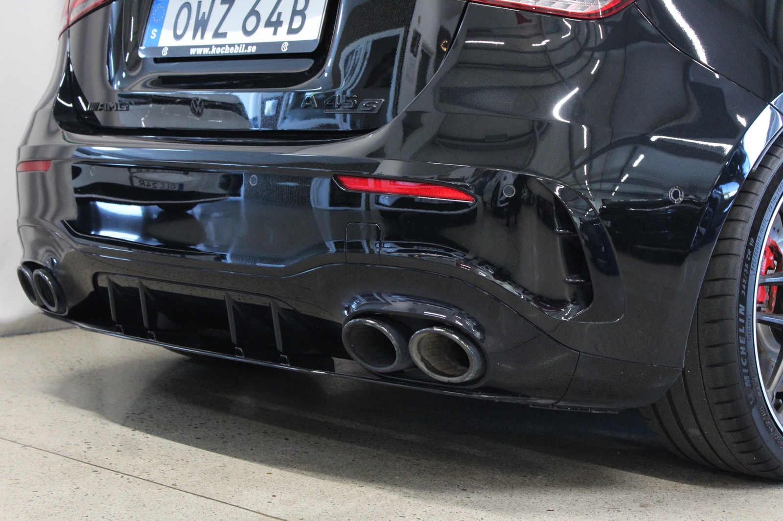 Mercedes-Benz A45S AMG 4MATIC+ Panorama, Aero pkt, Drivers Pkt, Premium Plus 2022 - miniatyr 9