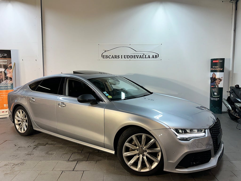 Audi A7 3.0 Tdi Rs7 optik drag Ny Bes 1990kr/Mån taklucka mm