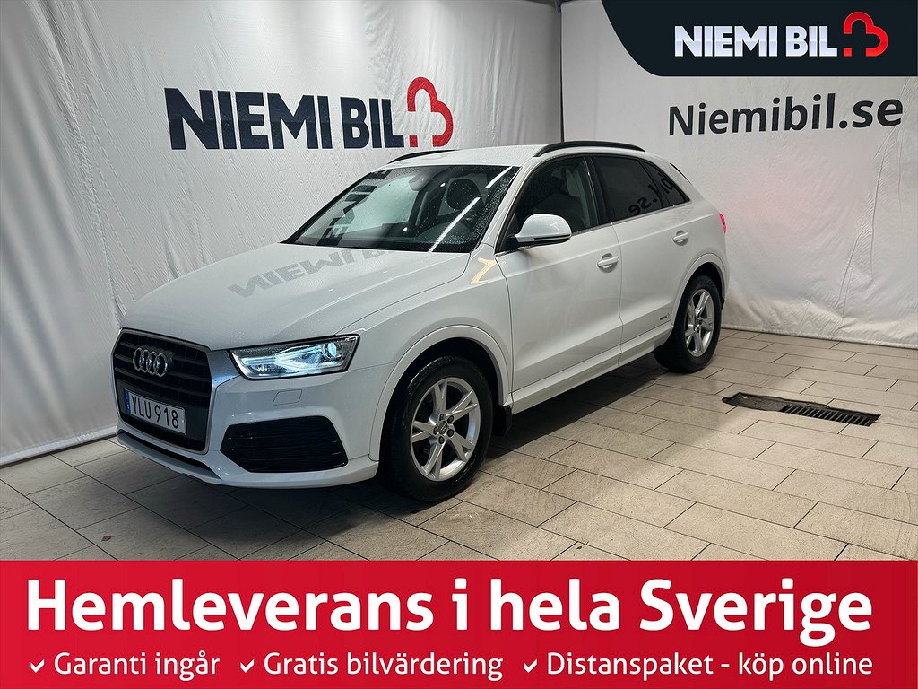 Audi Q3 2.0 TDI Comfort 150hk/Dragkrok/P-sensorer/MoK/S&V