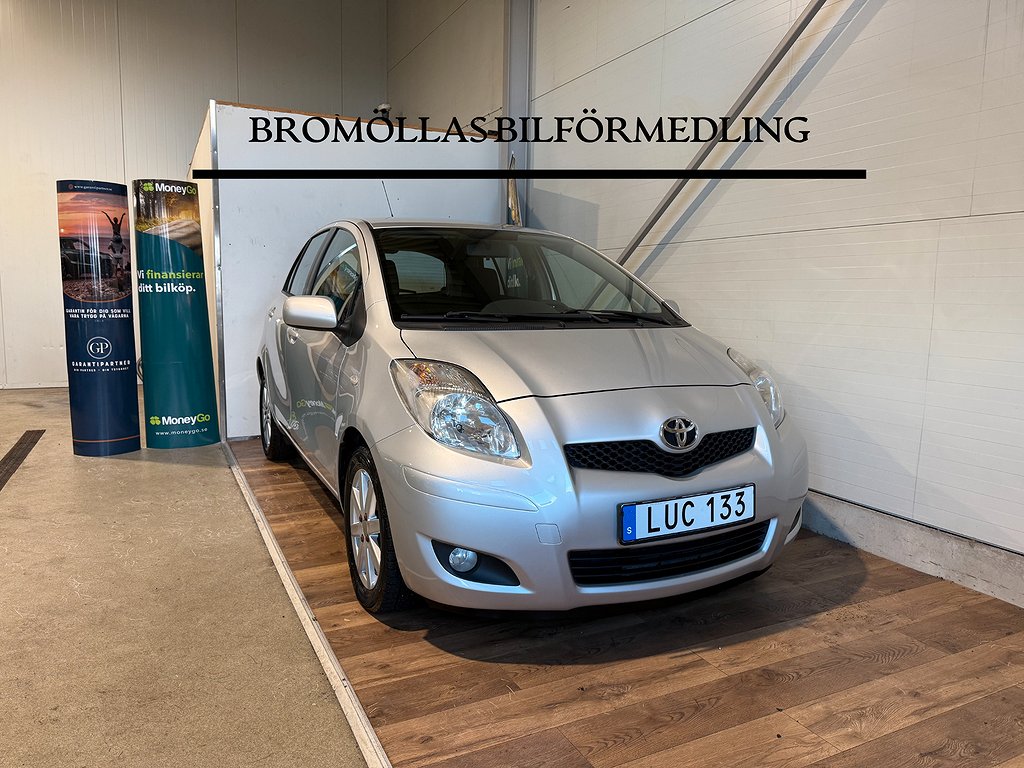 Toyota Yaris 1.33 99hk Dual VVT-i | Nybes |Nyservad | Lågmil