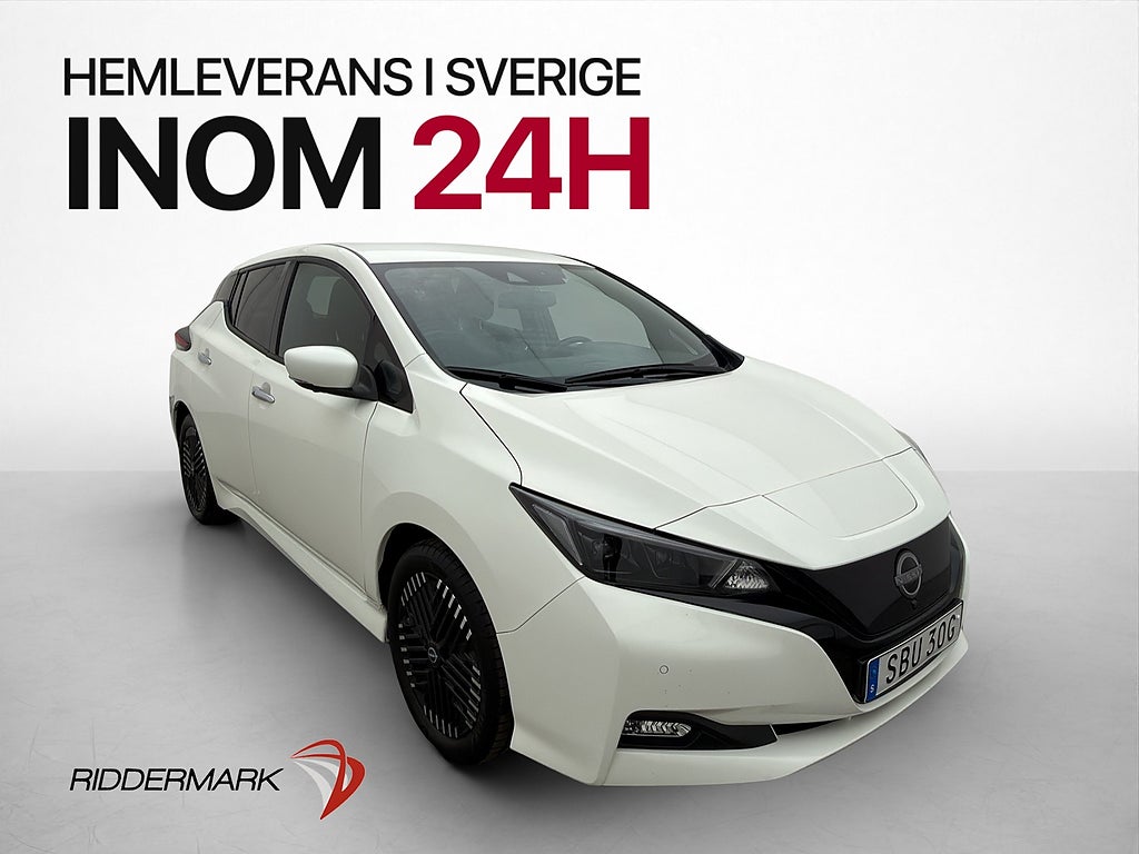 Nissan Leaf 150hk N-Connecta 360° Navi Värmepump Bluetooth