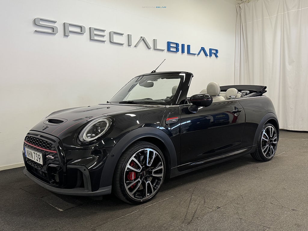 MINI John Cooper Works Convertible 231hk Head-Up H&K Navi