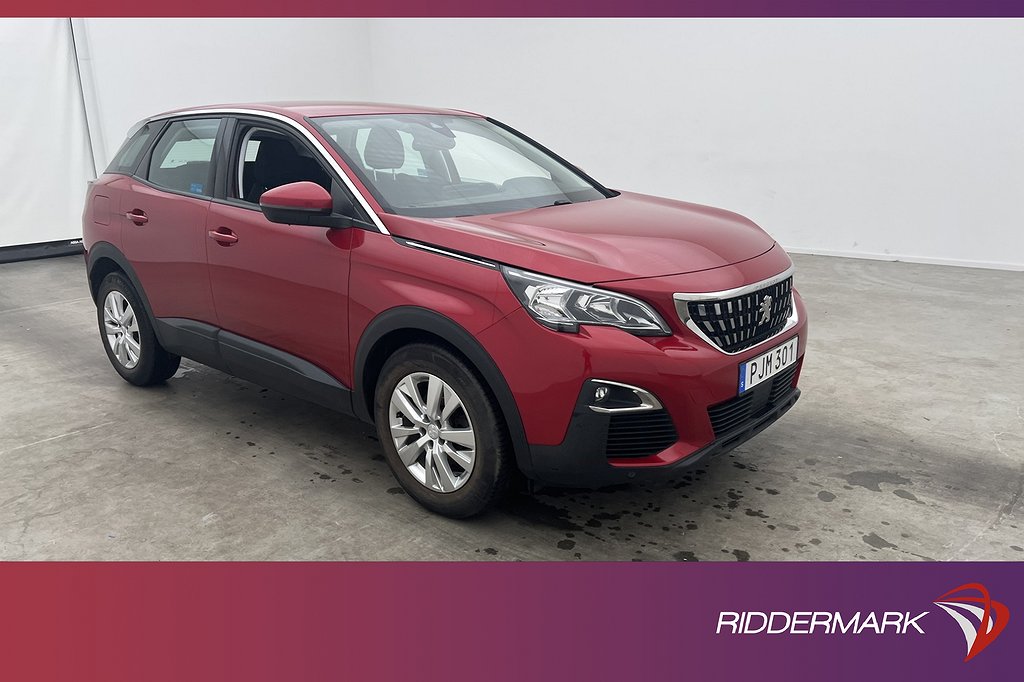 Peugeot 3008 1.2 PureTech 130hk Active Sensorer Låg-Skatt