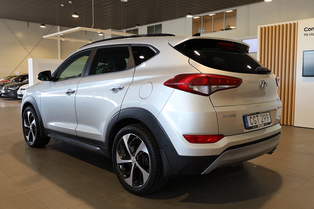 Hyundai Tucson 1,6 T-GDI 177hk Premium AWD Pano Motorv Drag 2017