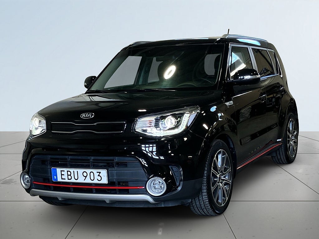 Kia Soul 1.6 GDI Drag Kamera Pano Halvskinn Psens S&V 1 ägare
