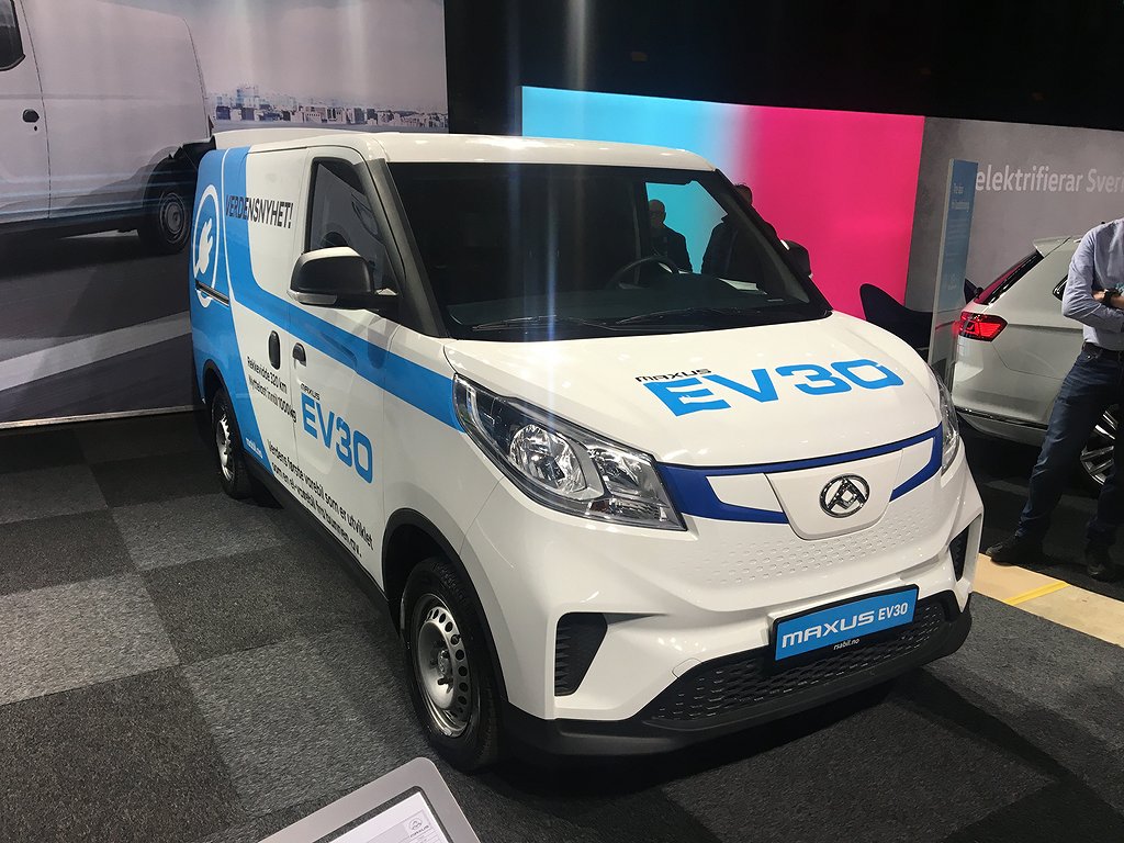 Maxus e-Deliver3 EV30 52,5 kWh 6,3m3 NYHET! 100% El skåpbil