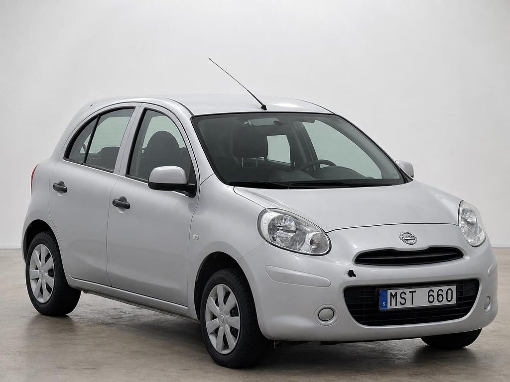 Nissan Micra 5-dörrars 1.2 El-speglar 2-Brukare 