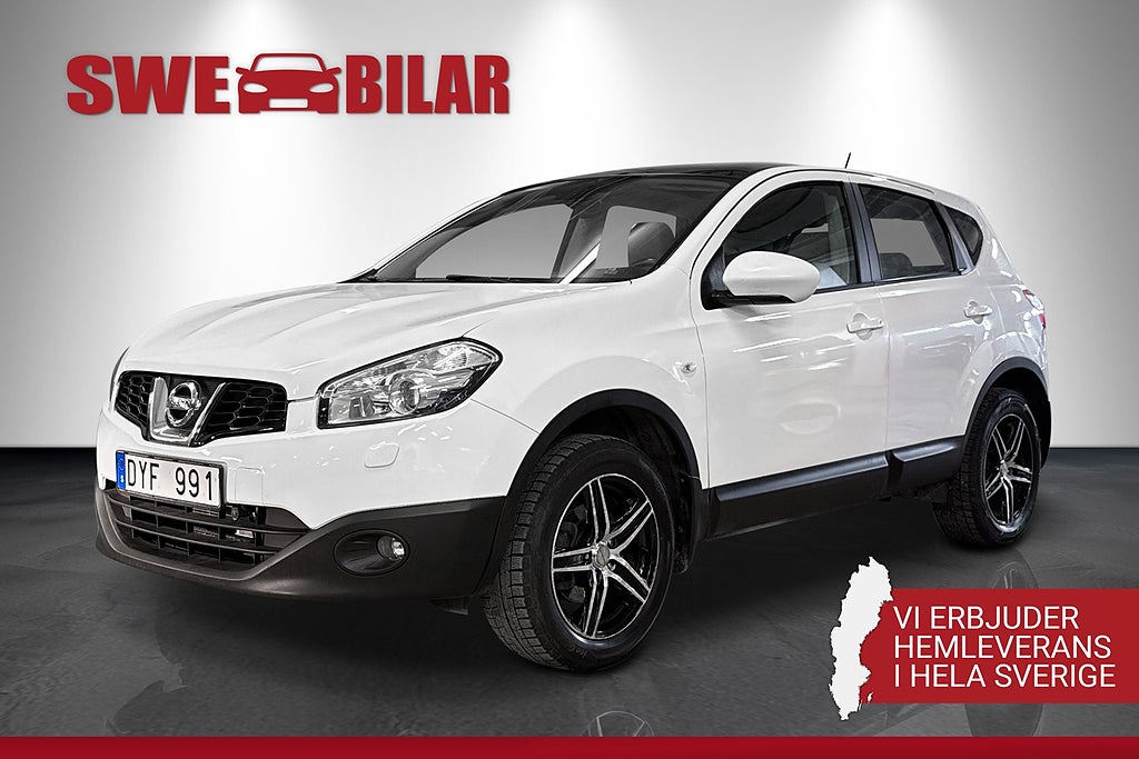 Nissan Qashqai 2.0 CVT B-Kam NAVI AUTO PANO Bluetooth NYSERVAD NYBESS