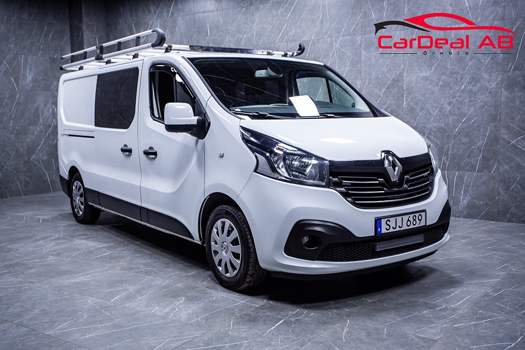 Renault trafic Skåpbil 2.9t 1.6 dCi 6-Sits LED-ramp Inredning Kamera
