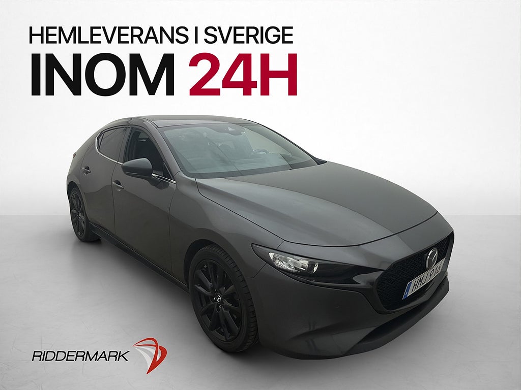 Mazda 3 Hatchback 2.0 SKYACTIV-G M Hybrid  150hk  HuD Kamera