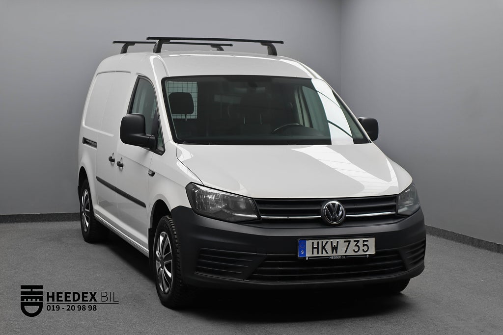 Volkswagen Caddy Maxi Van 2.0 TDI 102hk BMT Euro 6 Värmare Carplay Drag Inredning Moms