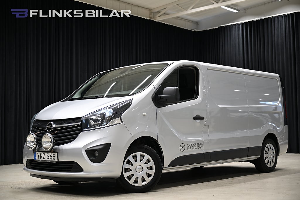 Opel Vivaro CDTi 125HK L2 Inredd|Servicebil|Drag|Värmare|Moms|SeUtr