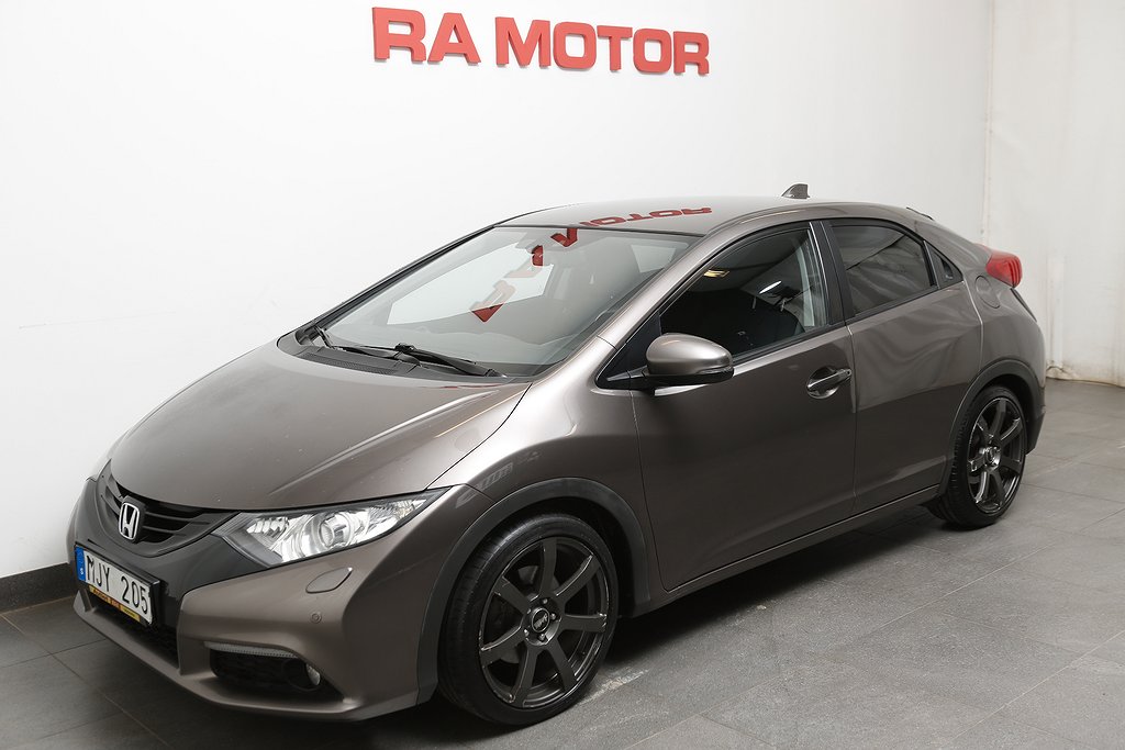 Honda Civic 1,6 i-DTEC 120hk Lifestyle 5D P-sensor Dragkrok 2013
