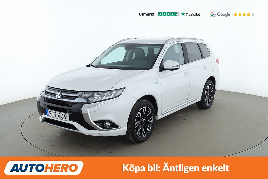 Mitsubishi Outlander 4WD / 360, Dragkrok, Skinn, ACC, GPS
