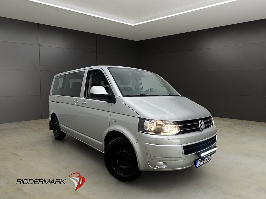 Volkswagen Caravelle Comfortline Värm Drag El-Dörr PDC 9-Sit