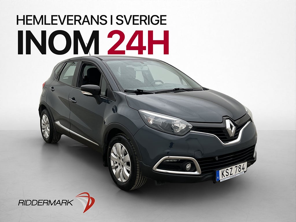 Renault Captur 0.9 TCe 90hk M&K-Värmare P-Sensorer Nyservad