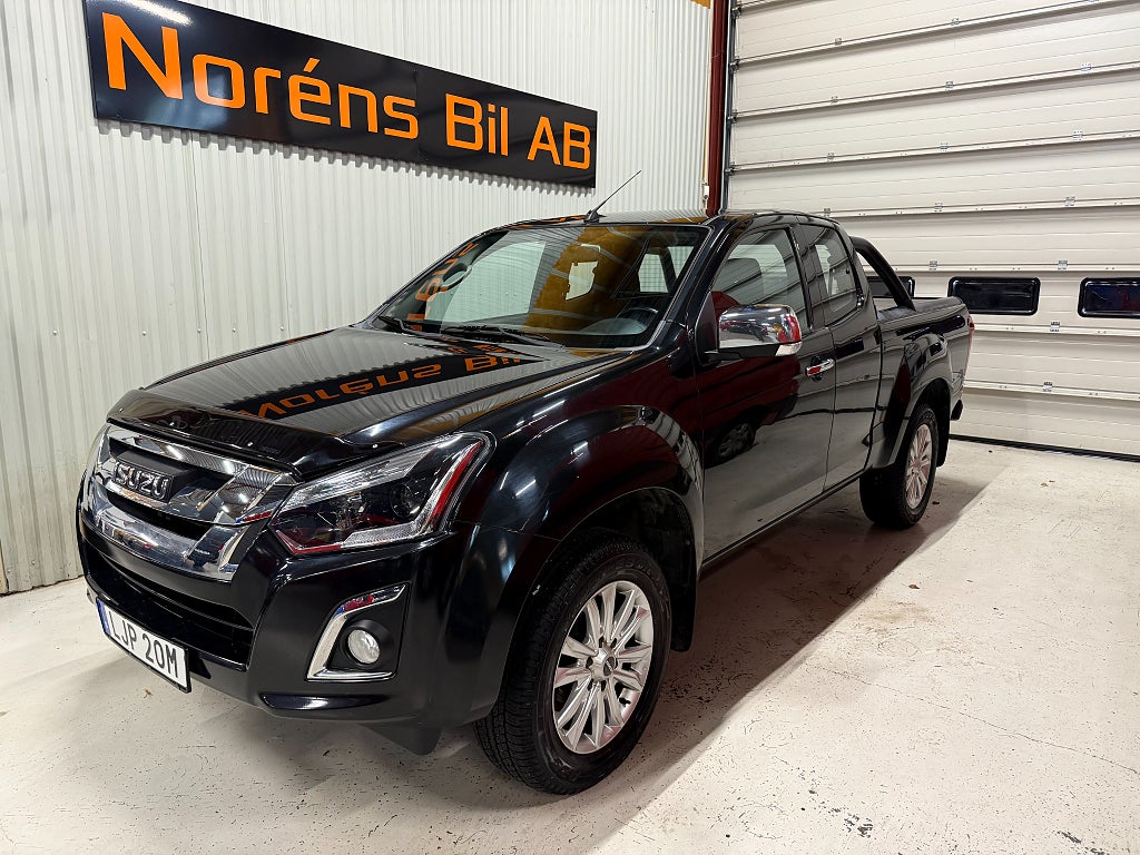 Isuzu D-Max Space Cab 4-dörrars 1.9 4WD LEASBAR/MOMS Euro 6