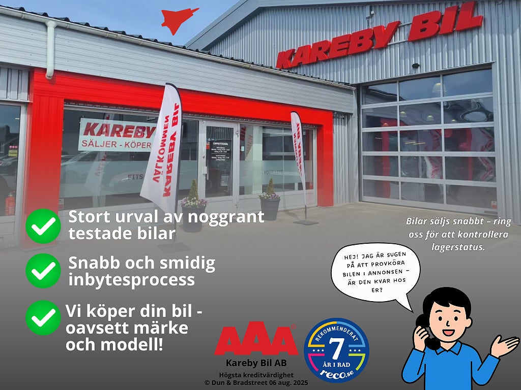 Volvo XC40 T2 129hk Geartronic Momentum Core Backkamera Nyservad