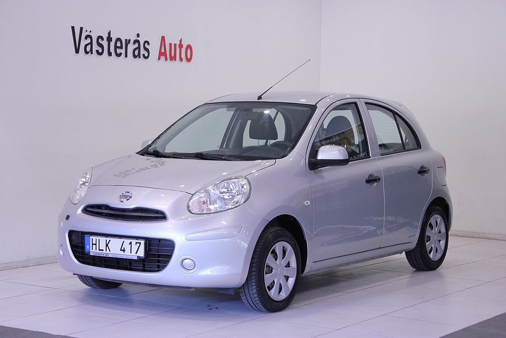 Nissan Micra 1.2 80 hk Ny Service 8000 Mil Euro 5