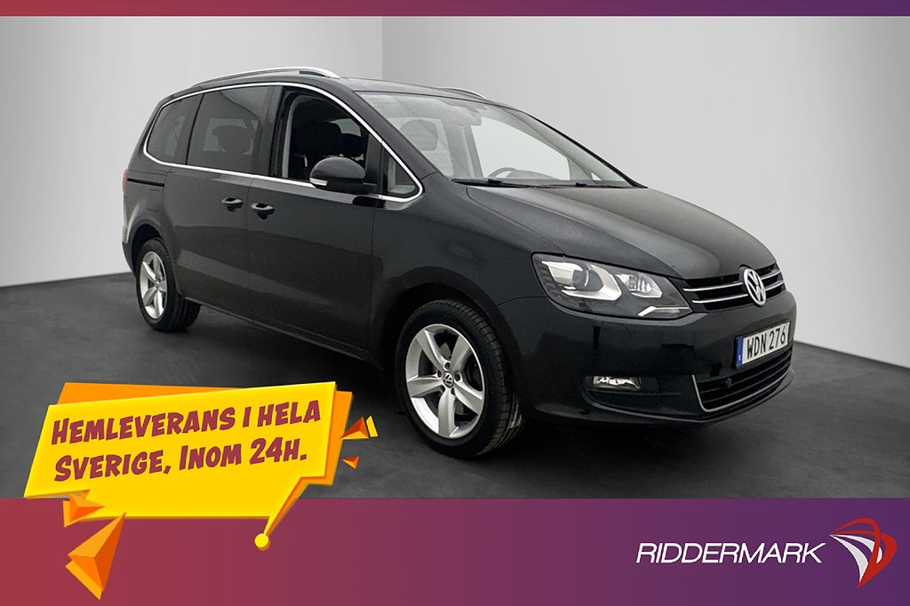Volkswagen Sharan 2.0 TDI 140hk 4Motion 7-Sits Värmare Pano