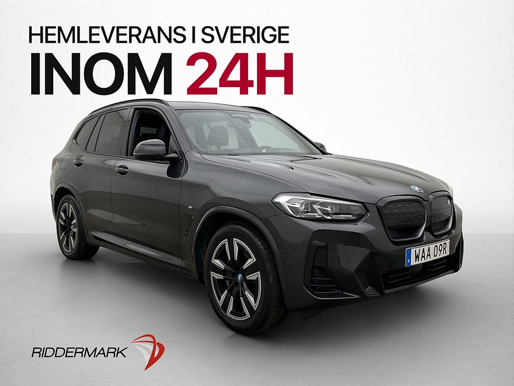 BMW X3 286hk Charged Drag Pano Kamera Navi Läder