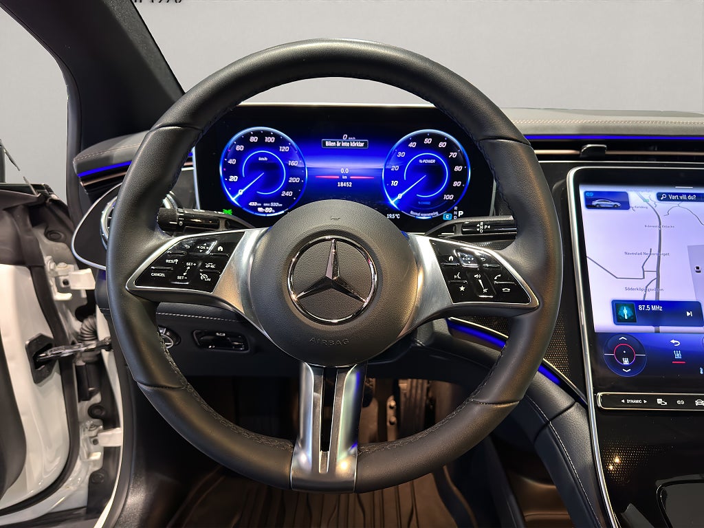 Mercedes-Benz EQE 350 4MATIC AMG Premium Drag Glastak - bild 7