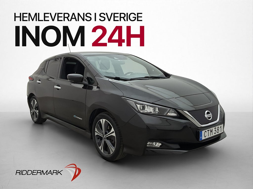 Nissan Leaf 150hk N-Connecta 360° Navi Adaptiv Farthållare