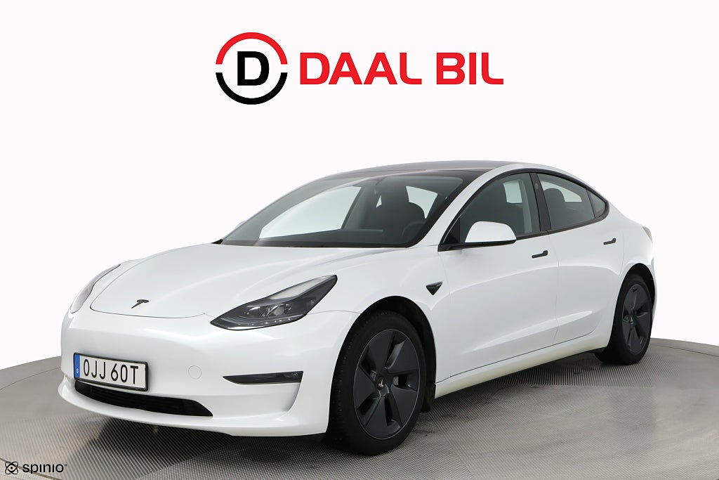 Tesla Model 3 LONG RANGE AWD 440HK 82kWh PANO P-VÄRM NFC B-KAMERA
