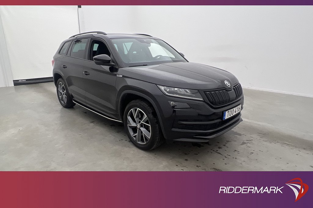 Skoda Kodiaq TSI 4x4 190hk Sportline Cockpit 4,95% Ränta