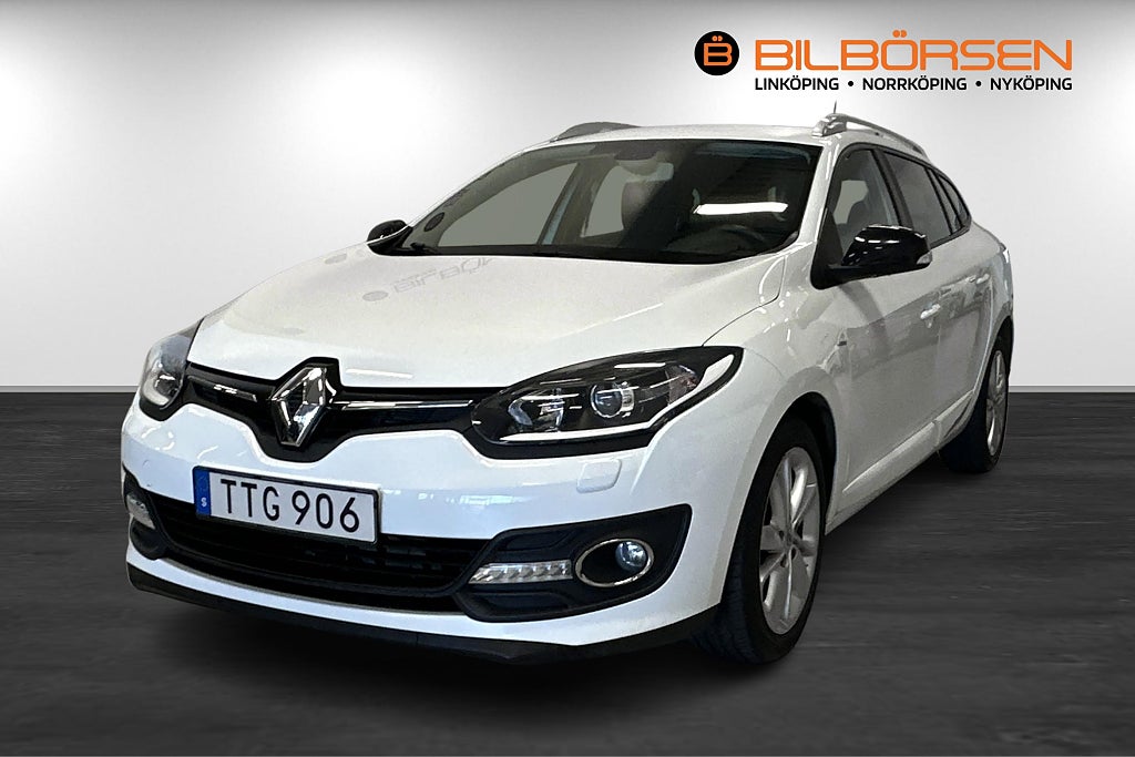 Renault Mégane Grandtour 1.5 dCi Limited (Drag, Dieselvärmare)