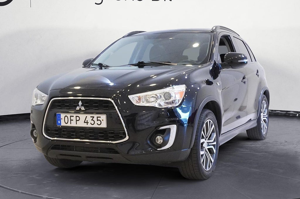 Mitsubishi ASX 2.2 Di-D 4WD Aut, Dragkrok, Backkamera, Pano | Ränta 3,95%