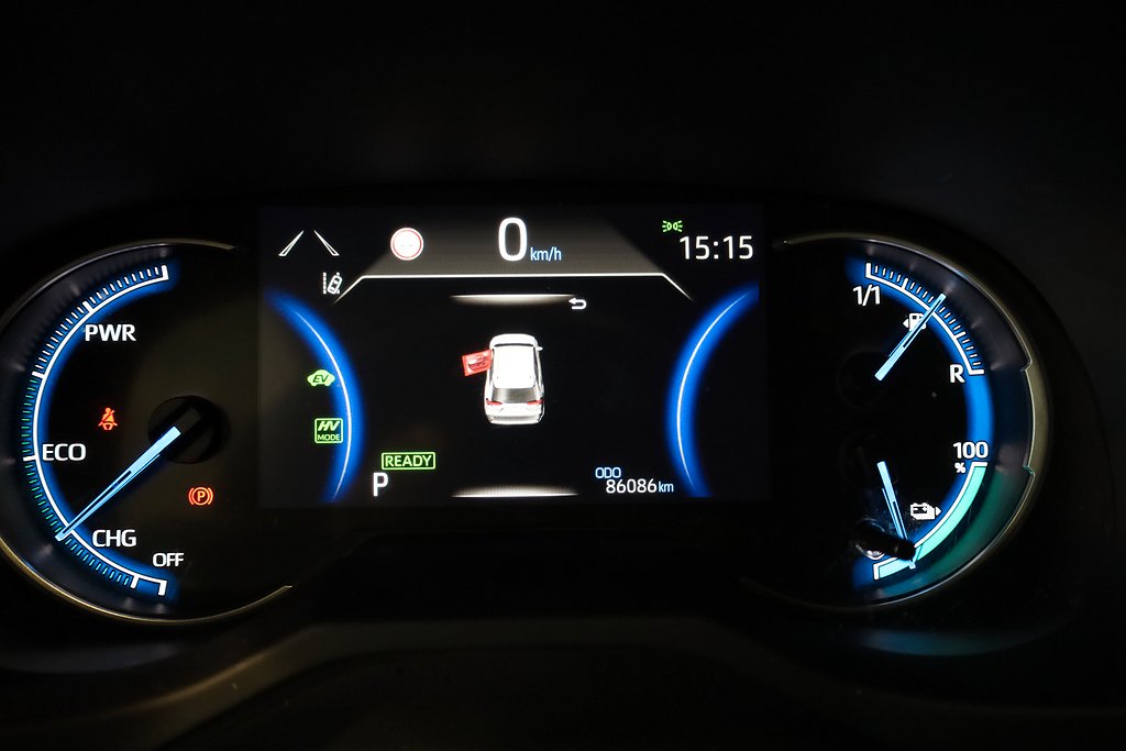 Toyota RAV4 Plug-in Hybrid E-CVT Active AWD Dragkrok Kamera 2022