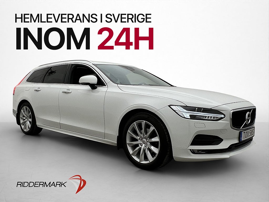 Volvo V90 D4 Momentum HUD Navi Värmare 360° P-Sensorer Drag