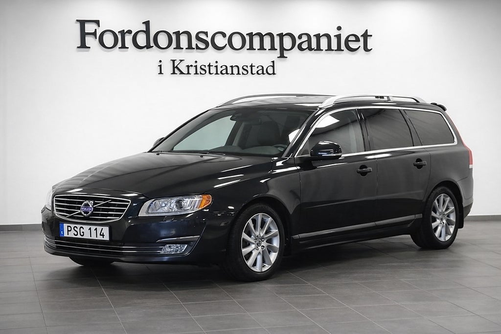 Volvo V70 D4 Geartronic Summum Business E PRO Taklucka Dragkrok Skinn