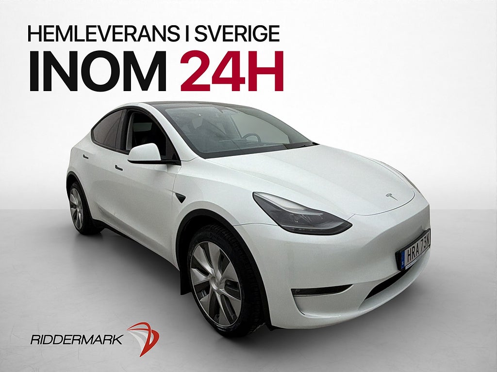 Tesla Model Y Long Range AWD 514hk Värmepump Rattvärme Drag