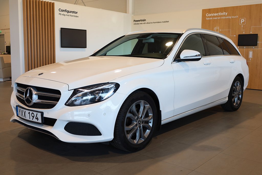 Mercedes-Benz C 180 T 156hk 9G-Tronic Avantgarde Kombi Drag 2018