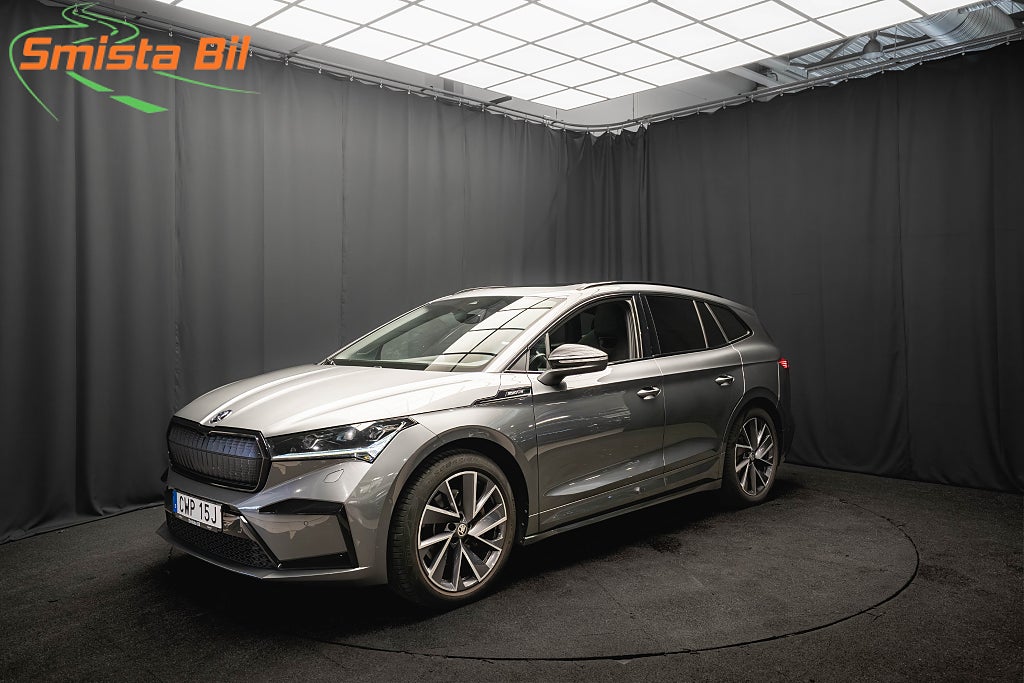 Skoda Enyaq iV 80x SPORTLINE PANORAMA DRAG KAMERA 1-ÄGARE MOMS 265hk