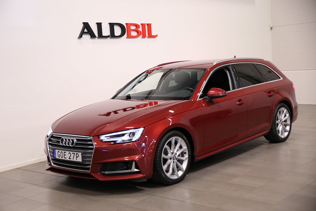 Audi A4 TDI 190hk quattro Sport Proline Edt S Tronic / Alpinpkt / Värm