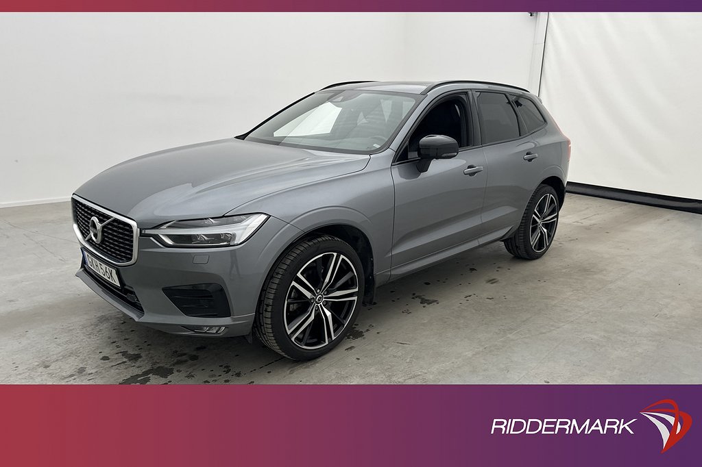 Volvo XC60 B5 AWD R-Design VOC Pano H/K D-Värm 360° Drag