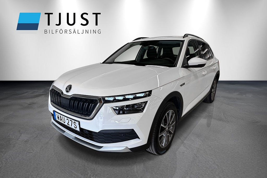 Skoda Kamiq 1.0 TSI ScoutLine Drag Kamera V-Hjul ingår