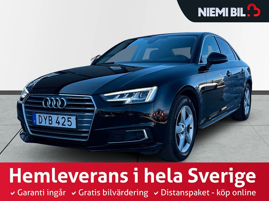 Audi A4 2.0 TFSI S Tronic Comfort S&V pyörät/kamera/hinaus/lämmitys