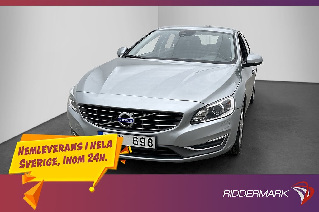 Volvo S60 D4 Summum Värmare Skinn Rattvärme P-Sensorer