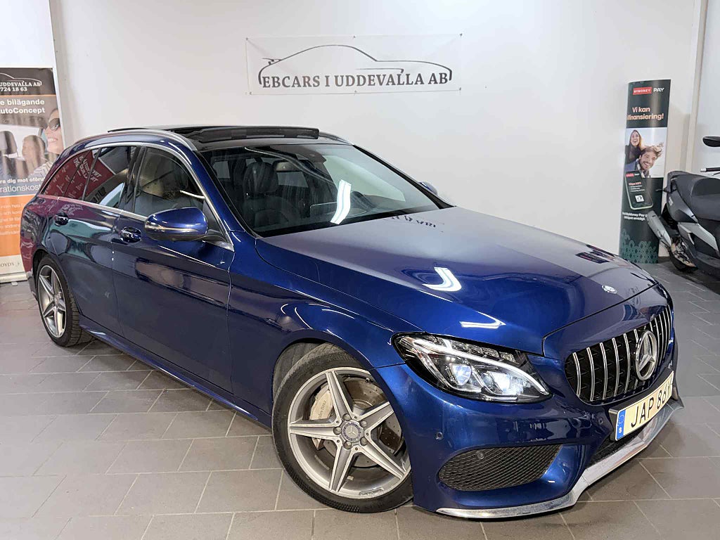 Mercedes-Benz C 250d AMG panorama 2590kr/mån Ny Bes  unik 